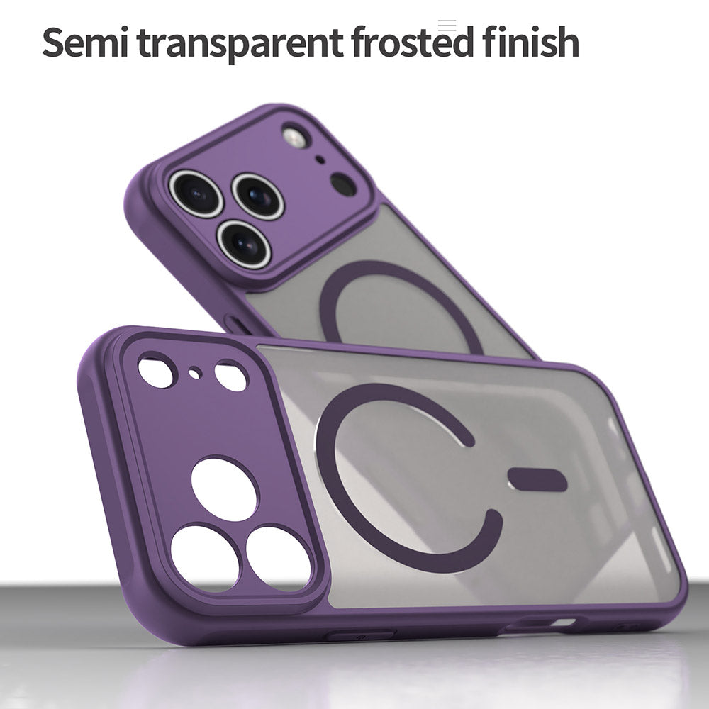 MagSafe-deksel for Apple iPhone 17 Pro Max, Techsuit, HaloFrost II, Lilla
