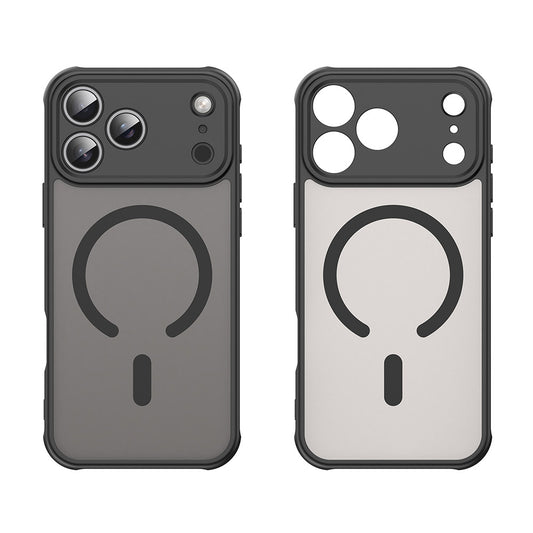 MagSafe-deksel for Apple iPhone 17 Pro Max, Techsuit, HaloFrost II, Svart