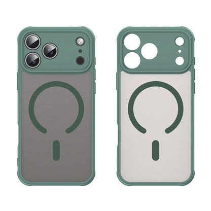 MagSafe-deksel for Apple iPhone 17 Pro Max, Techsuit, HaloFrost II, Grønn