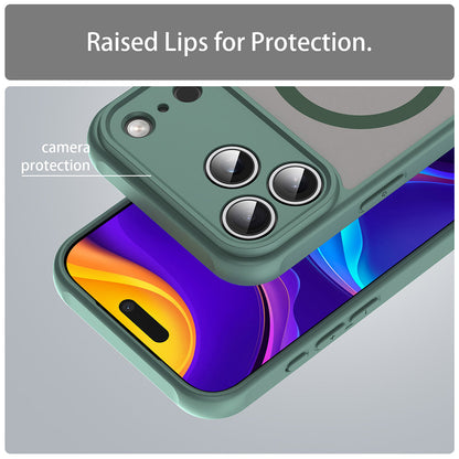 MagSafe-deksel for Apple iPhone 17 Pro Max, Techsuit, HaloFrost II, Grønn