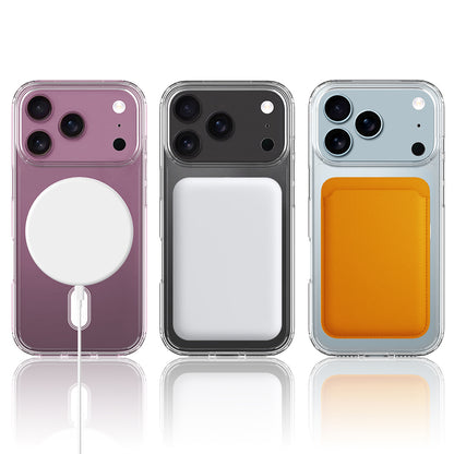 MagSafe-deksel for Apple iPhone 17 Pro Max, Techsuit, Pro, Gjennomsiktig