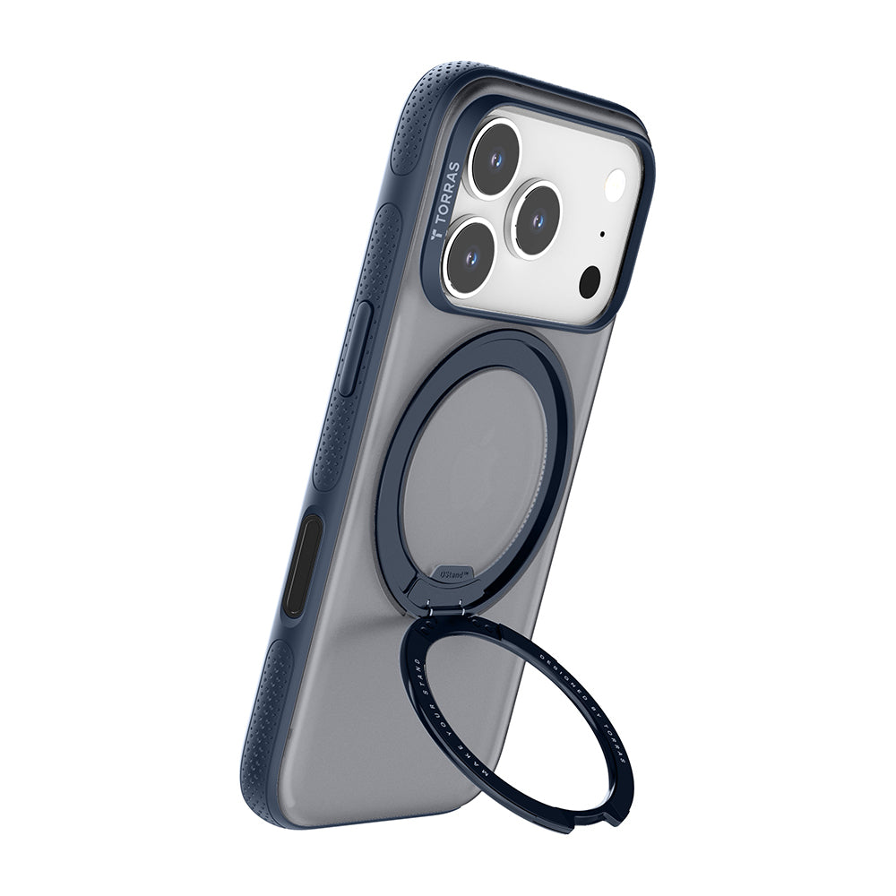 MagSafe-deksel for Apple iPhone 17 Pro Max, Torras, Ostand R Fitness, Blå