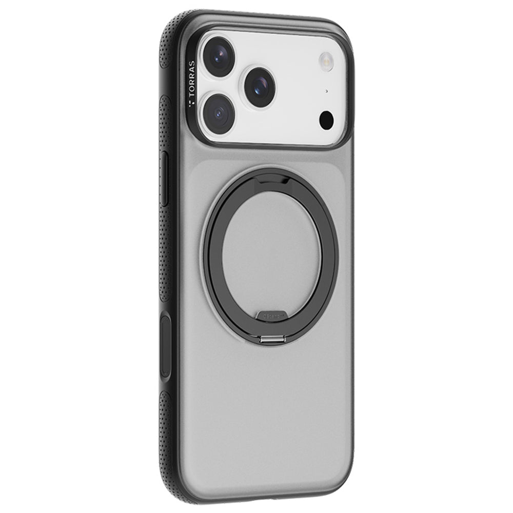 MagSafe-deksel for Apple iPhone 17 Pro Max, Torras, Ostand R Fitness, Svart