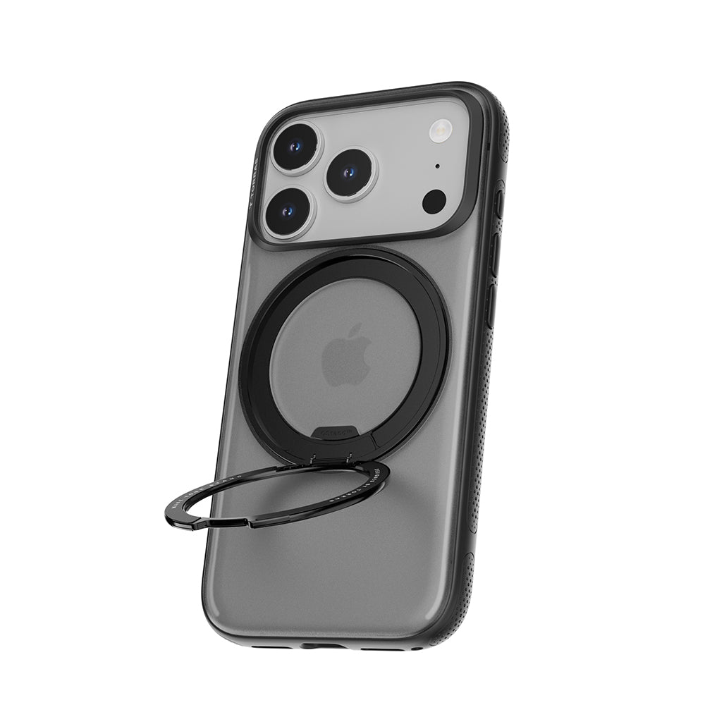 MagSafe-deksel for Apple iPhone 17 Pro Max, Torras, Ostand R Fitness, Svart