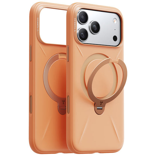 MagSafe-deksel for Apple iPhone 17 Pro Max, Torras, QPRO Silicone, Oransje