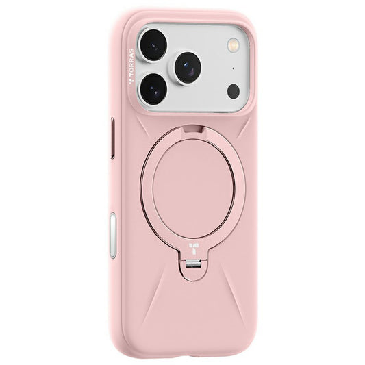 MagSafe-deksel for Apple iPhone 17 Pro Max, Torras, QPRO Silicone, Rosa