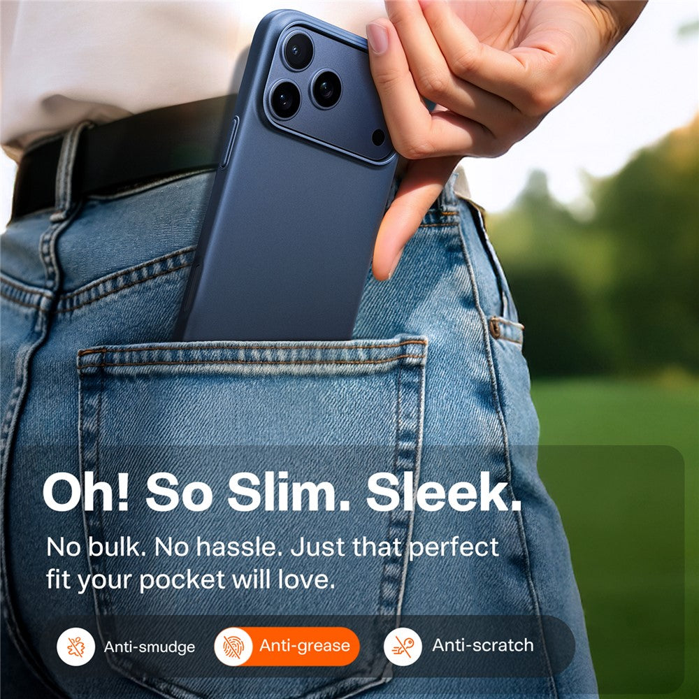 MagSafe-deksel for Apple iPhone 17 Pro Max, Torras, SlimFit, Blå