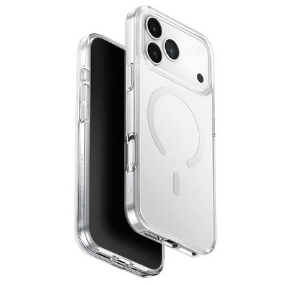 MagSafe-deksel for Apple iPhone 17 Pro Max, UNIQ, Clario MagClick, Gjennomsiktig