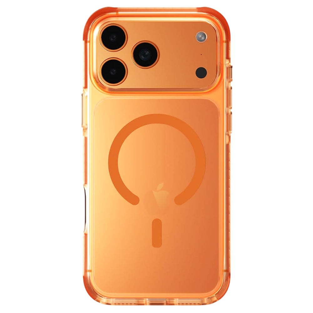 MagSafe-deksel for Apple iPhone 17 Pro Max, UNIQ, Combat MagClick, Oransje