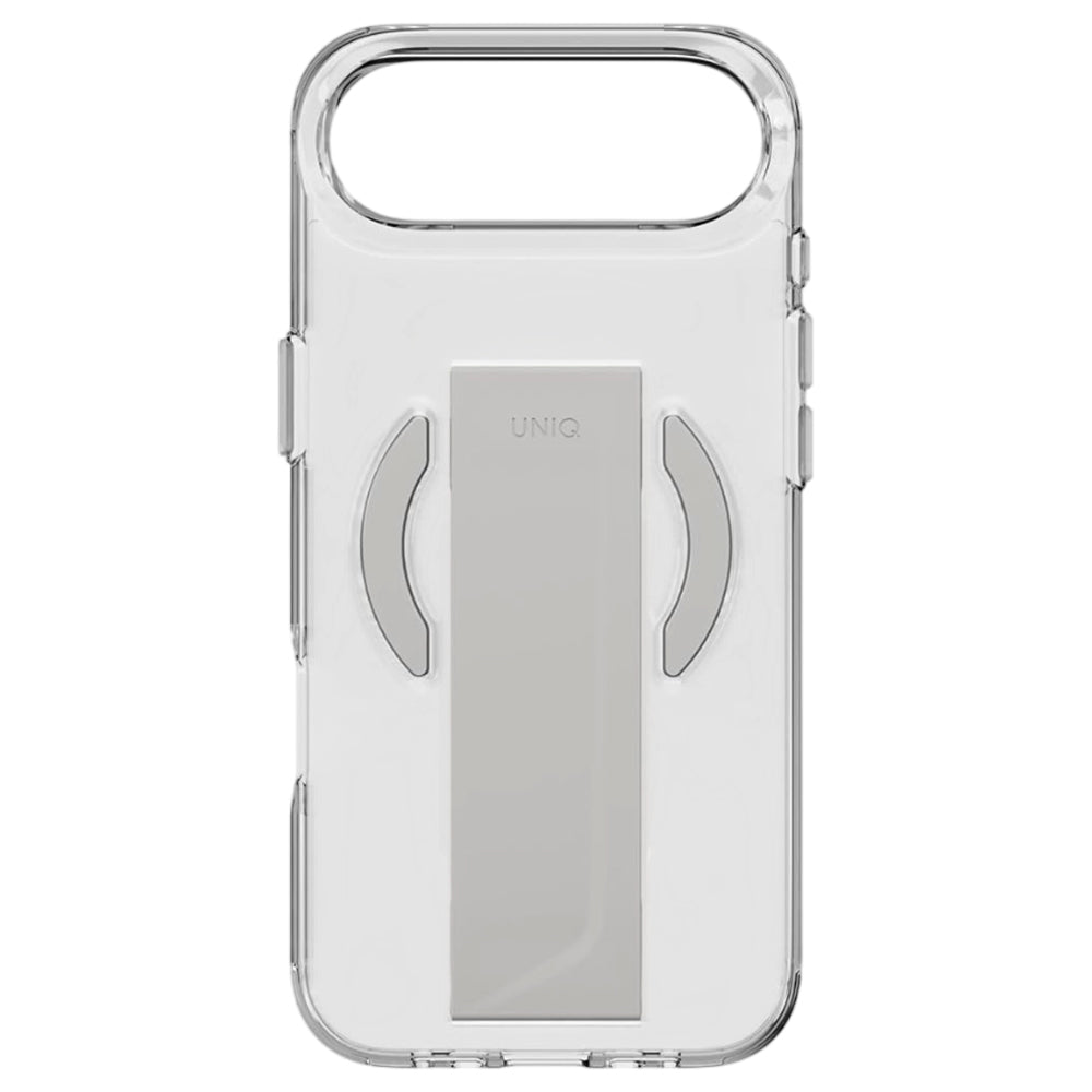 MagSafe-deksel for Apple iPhone 17 Pro Max, UNIQ, Heldro Air MagClick, Grå Transparent