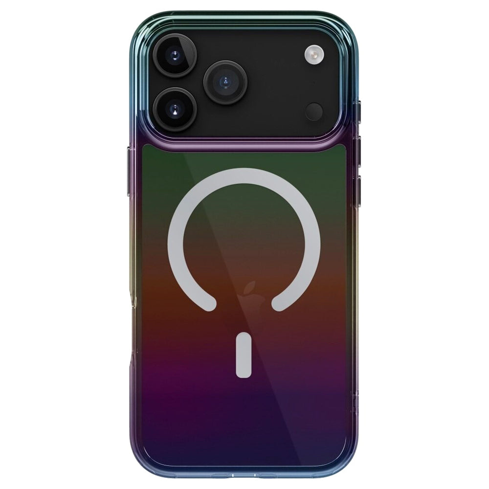 MagSafe-deksel for Apple iPhone 17 Pro Max, UNIQ, Iridescia MagClick, Aurora