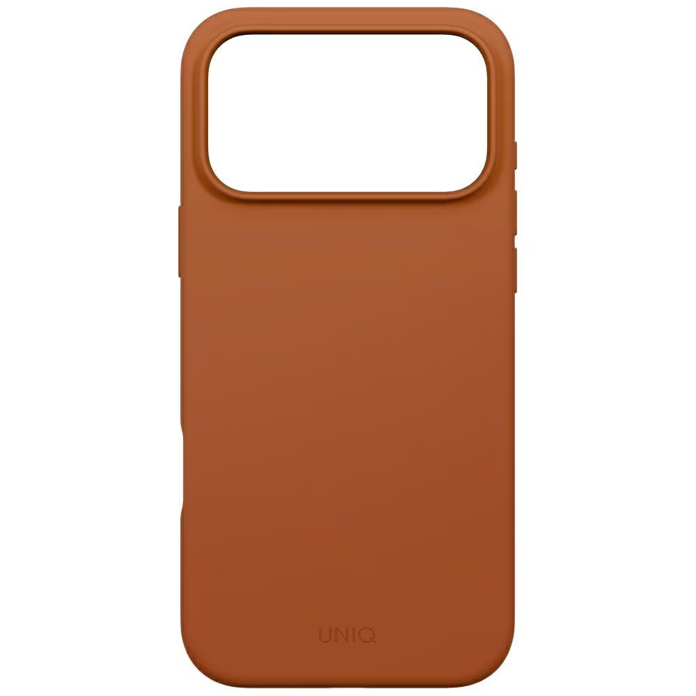 MagSafe-deksel for Apple iPhone 17 Pro Max, UNIQ, Lino MagClick, Mørk Oransje