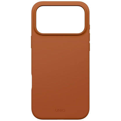 MagSafe-deksel for Apple iPhone 17 Pro Max, UNIQ, Lino MagClick, Mørk Oransje
