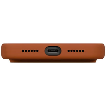 MagSafe-deksel for Apple iPhone 17 Pro Max, UNIQ, Lino MagClick, Mørk Oransje