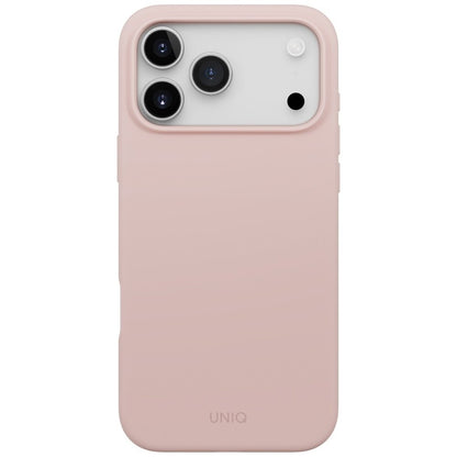 MagSafe-deksel for Apple iPhone 17 Pro Max, UNIQ, Lino MagClick, Rosa