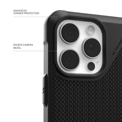 MagSafe-deksel for Apple iPhone 17 Pro Max, Urban Armor Gear, Metropolis LT Kevlar, Svart
