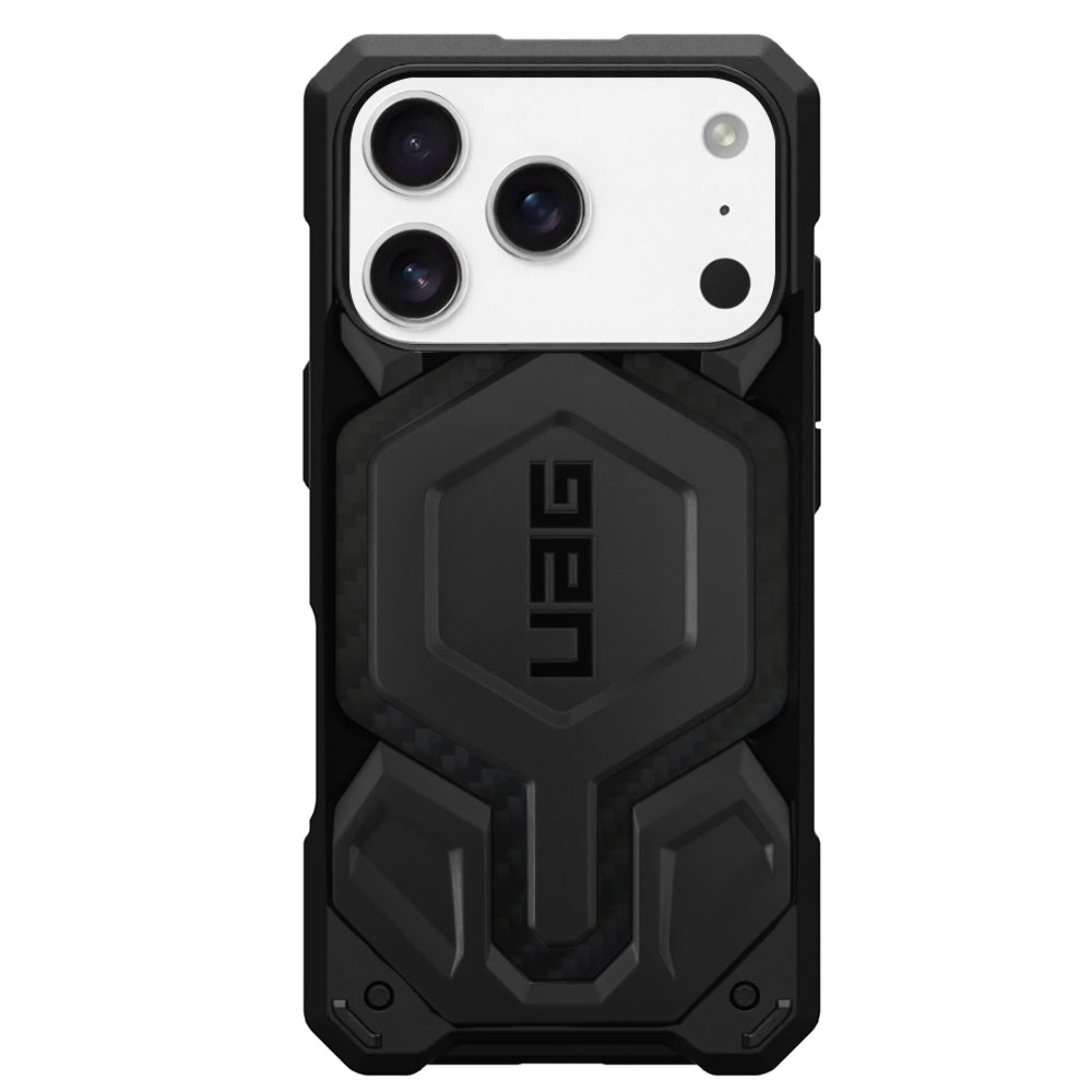 MagSafe-deksel for Apple iPhone 17 Pro Max, Urban Armor Gear, Monarch Pro Carbon, Svart