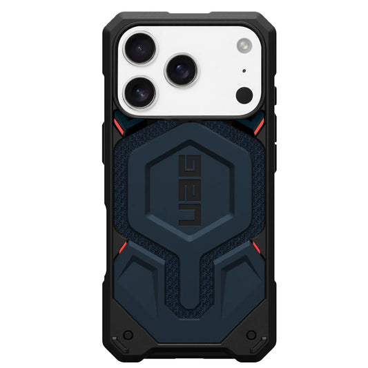 MagSafe-deksel for Apple iPhone 17 Pro Max, Urban Armor Gear, Monarch Pro Kevlar, Marineblå