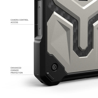 MagSafe-deksel for Apple iPhone 17 Pro Max, Urban Armor Gear, Monarch Pro Kevlar, Svart