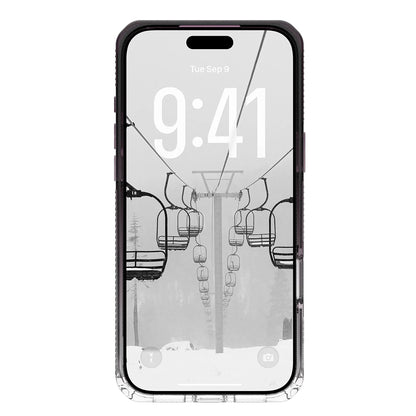 MagSafe-deksel for Apple iPhone 17 Pro Max, Urban Armor Gear, Plyo, Svart Gjennomsiktig