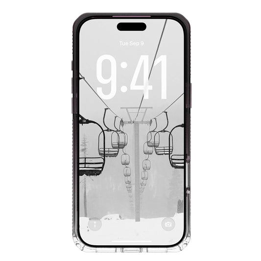 MagSafe-deksel for Apple iPhone 17 Pro Max, Urban Armor Gear, Plyo, Svart Gjennomsiktig