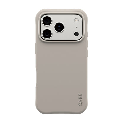 MagSafe-deksel for Apple iPhone 17 Pro, PanzerGlass, Care Fashionable, Beige