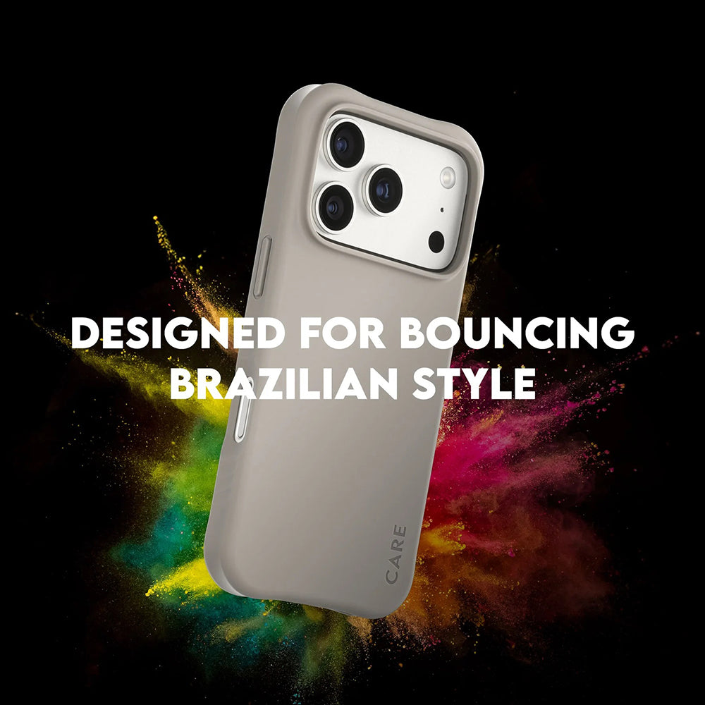 MagSafe-deksel for Apple iPhone 17 Pro, PanzerGlass, Care Fashionable, Beige