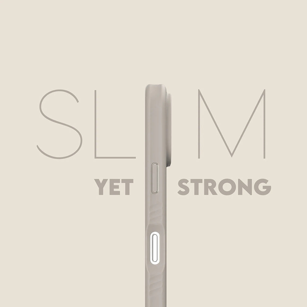 MagSafe-deksel for Apple iPhone 17 Pro, PanzerGlass, Care Fashionable, Beige