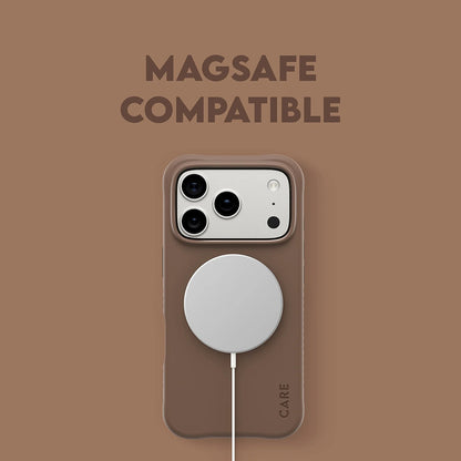 MagSafe-deksel for Apple iPhone 17 Pro, PanzerGlass, Motebevisst, Brun