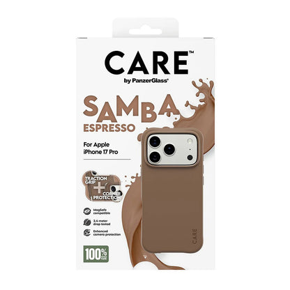 MagSafe-deksel for Apple iPhone 17 Pro, PanzerGlass, Motebevisst, Brun