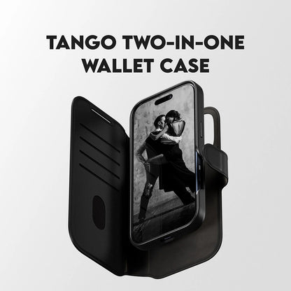 MagSafe-deksel for Apple iPhone 17 Pro, PanzerGlass, Care Feature Tango Two-in-One, Svart