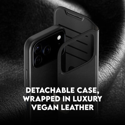 MagSafe-deksel for Apple iPhone 17 Pro, PanzerGlass, Care Feature Tango Two-in-One, Svart