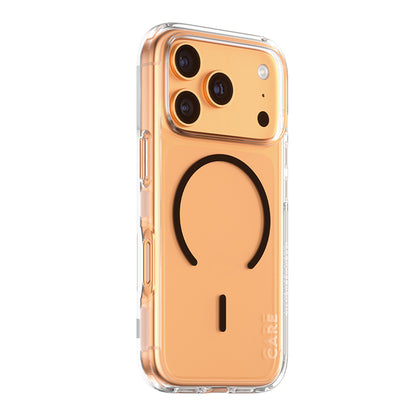MagSafe-deksel for Apple iPhone 17 Pro, PanzerGlass, Urban Explorer Care, Svart Transparent