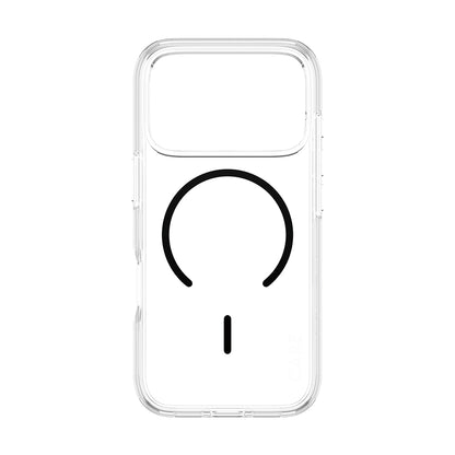 MagSafe-deksel for Apple iPhone 17 Pro, PanzerGlass, Urban Explorer Care, Svart Transparent
