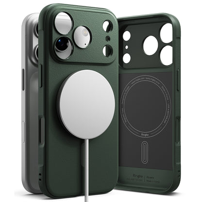 MagSafe-deksel for Apple iPhone 17 Pro, Ringke, Onyx, Mørkegrønn