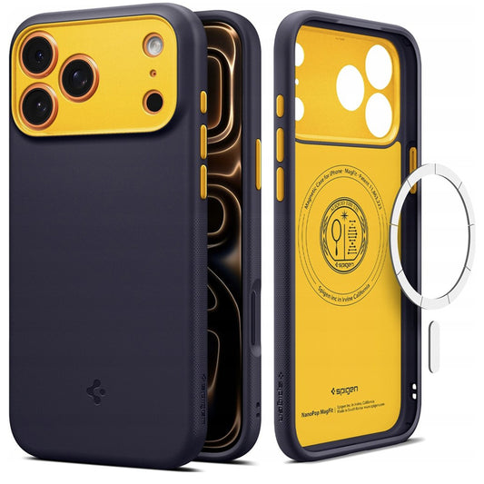 MagSafe deksel for Apple iPhone 17 Pro, Spigen, Caseology Nano Pop, Lilla