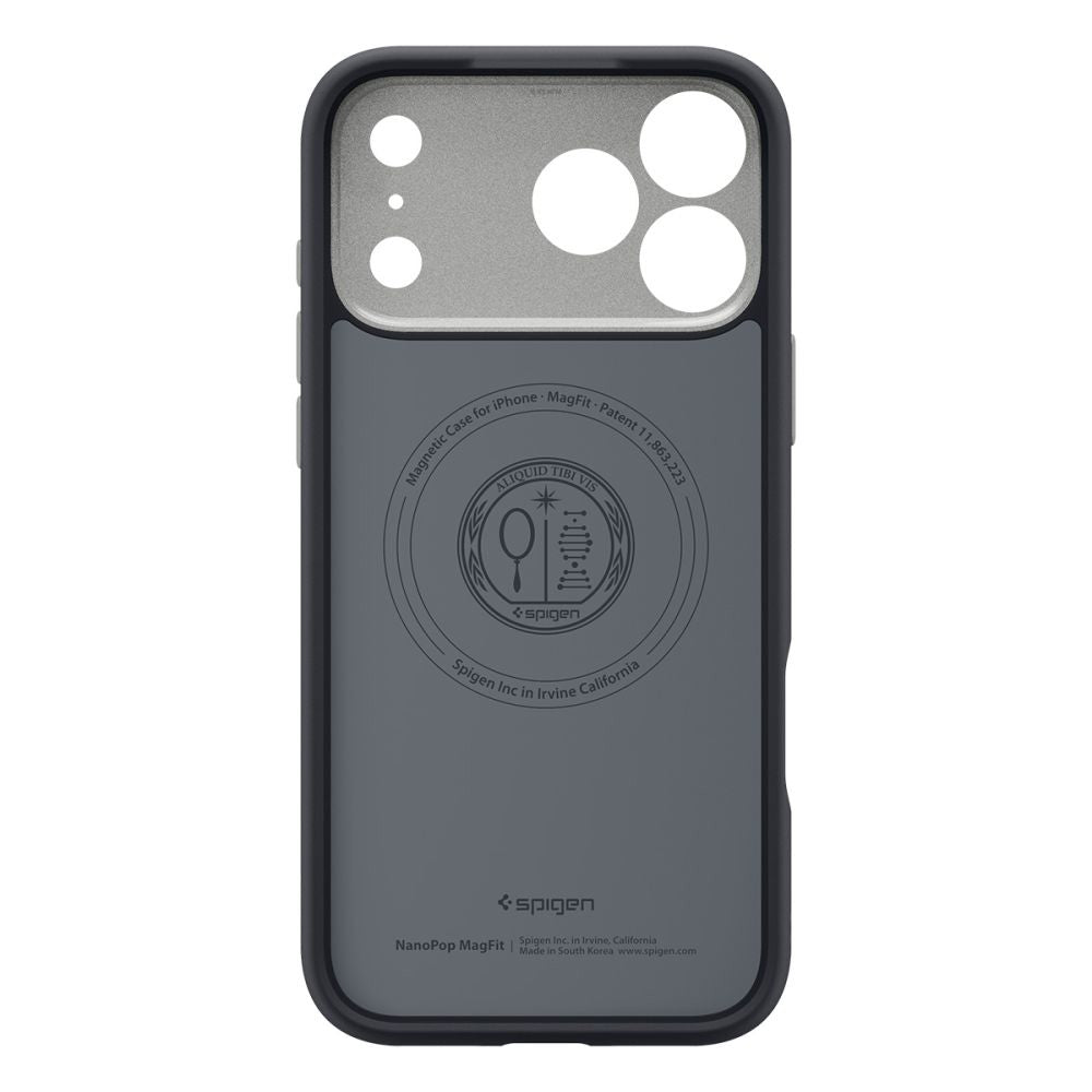 MagSafe-deksel for Apple iPhone 17 Pro, Spigen, Caseology Nano Pop, Svart