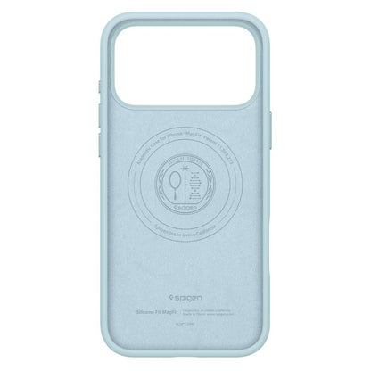 MagSafe-deksel for Apple iPhone 17 Pro, Spigen, Silicone Fit, Blå