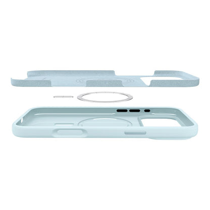 MagSafe-deksel for Apple iPhone 17 Pro, Spigen, Silicone Fit, Blå
