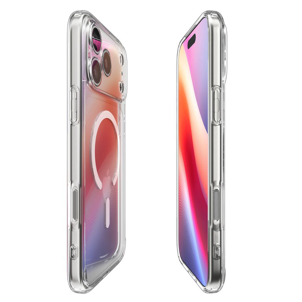 MagSafe-deksel for Apple iPhone 17 Pro, Spigen, Ultra Hybrid, Hvit