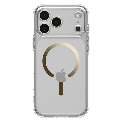MagSafe-deksel for Apple iPhone 17 Pro, Spigen, Ultra Hybrid, Gjennomsiktig Gull