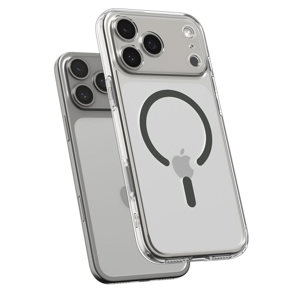 MagSafe deksel for Apple iPhone 17 Pro, Spigen, Ultra Hybrid, Grå