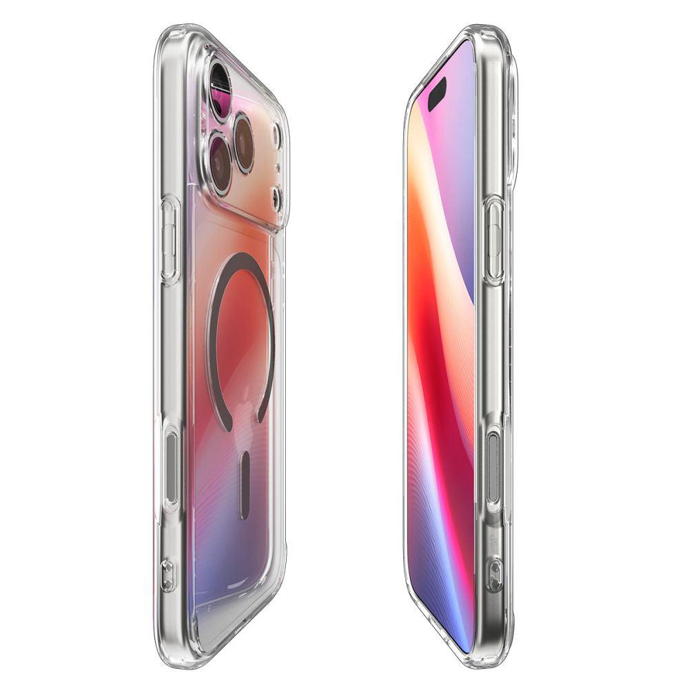 MagSafe deksel for Apple iPhone 17 Pro, Spigen, Ultra Hybrid, Grå