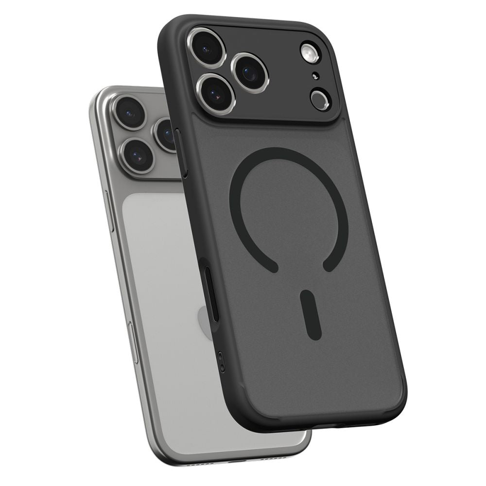 MagSafe-deksel for Apple iPhone 17 Pro, Spigen, Ultra Hybrid, Satin Sort