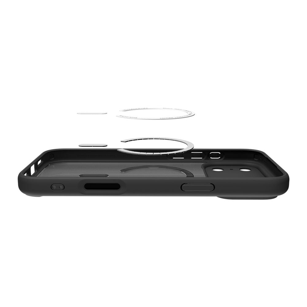 MagSafe-deksel for Apple iPhone 17 Pro, Spigen, Ultra Hybrid, Satin Sort
