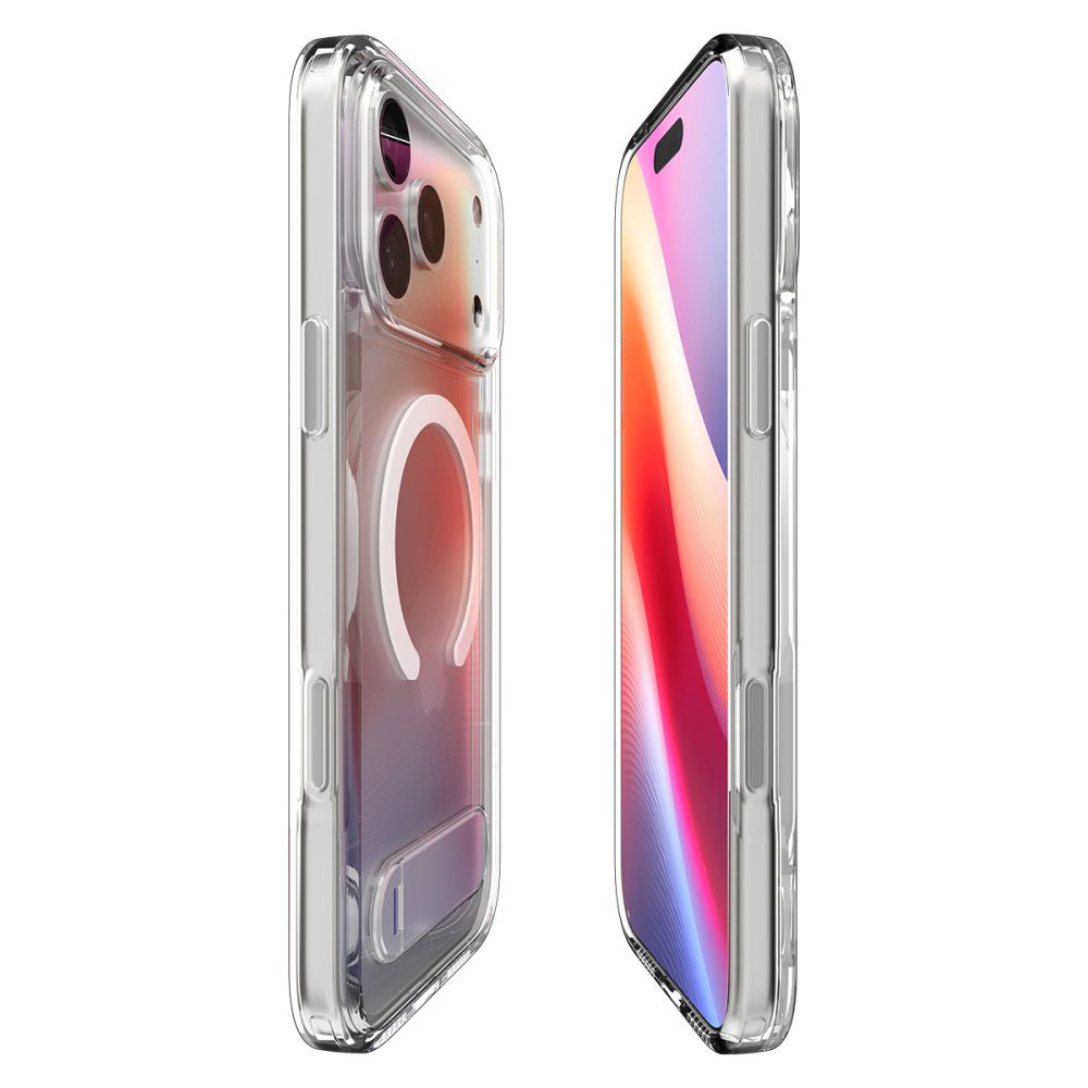 MagSafe-deksel for Apple iPhone 17 Pro, Spigen, Ultra Hybrid S, Gjennomsiktig