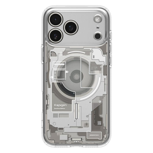 MagSafe-deksel for Apple iPhone 17 Pro, Spigen, Ultra Hybrid, Gjennomsiktig