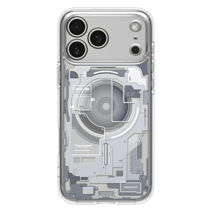 MagSafe-deksel for Apple iPhone 17 Pro, Spigen, Ultra Hybrid Zero One, Hvit