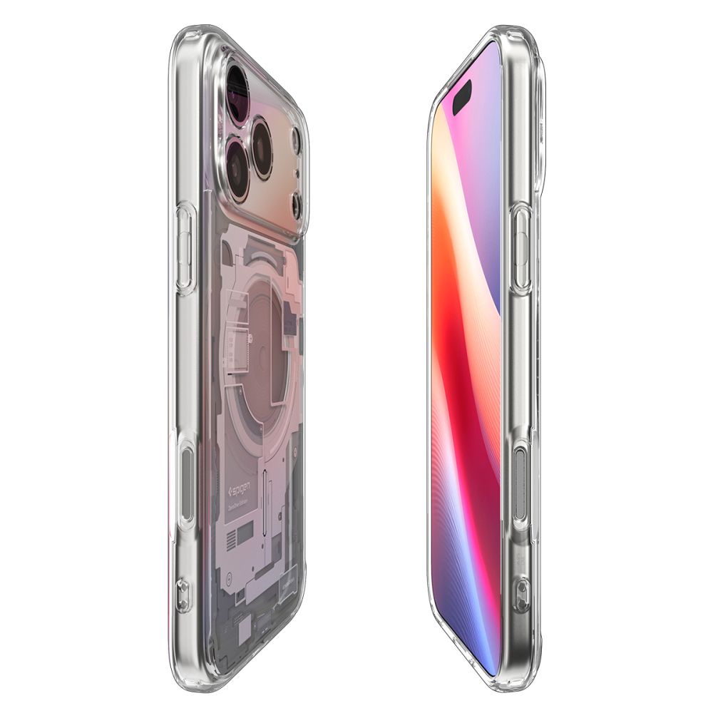 MagSafe-deksel for Apple iPhone 17 Pro, Spigen, Ultra Hybrid Zero One, Hvit