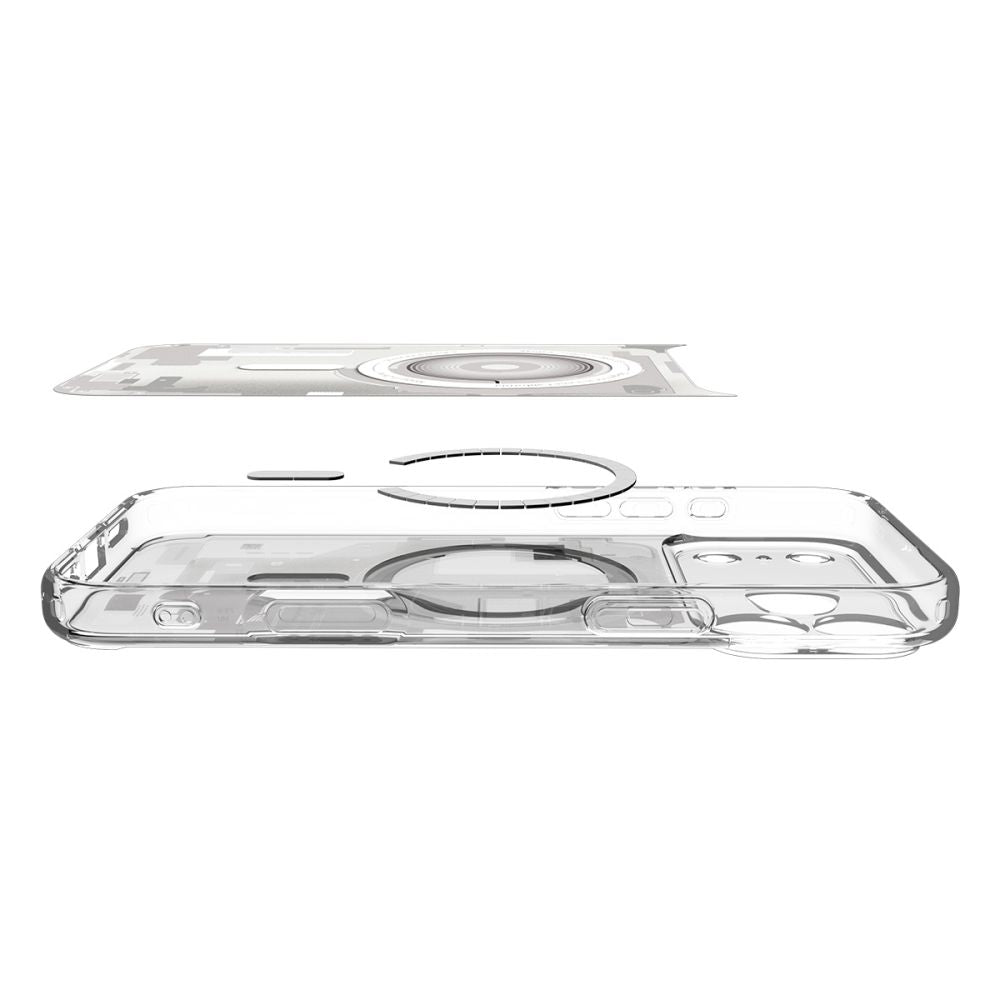 MagSafe-deksel for Apple iPhone 17 Pro, Spigen, Ultra Hybrid Zero One, Hvit